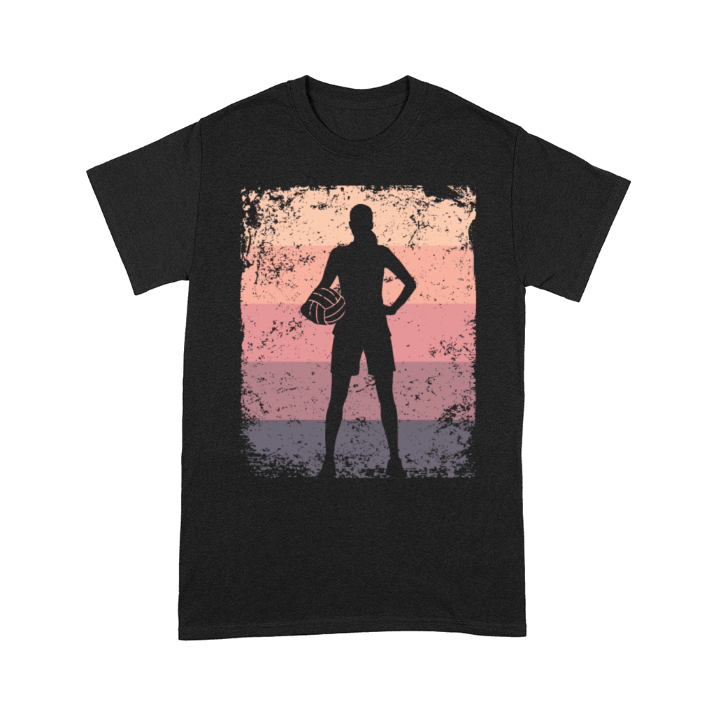 Volleyball Player Retro Beach Volleyball Comfort T-shirt