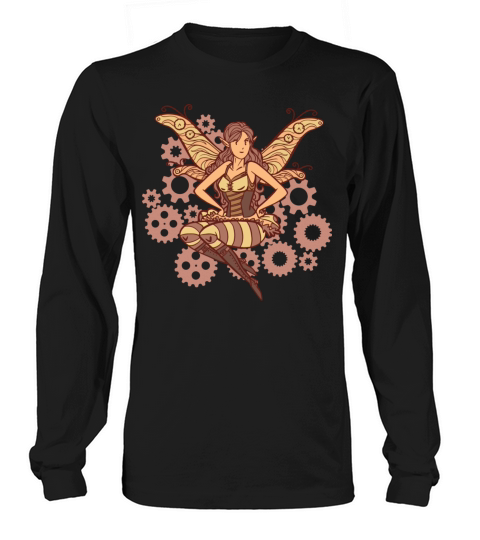Steamk Fairy Retro Look Long sleeved Unisex