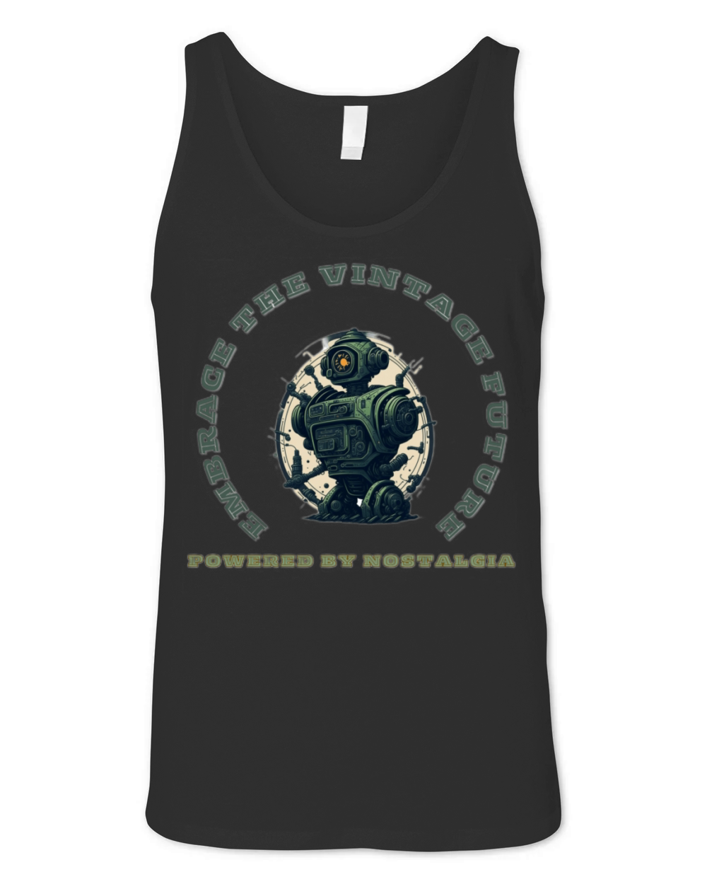 Old Robot Unisex Jersey Tank