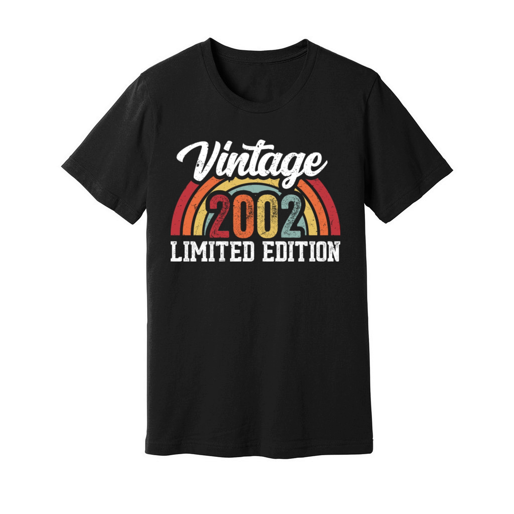 Vintage 2002 Limited Edition Unisex Jersey Tee