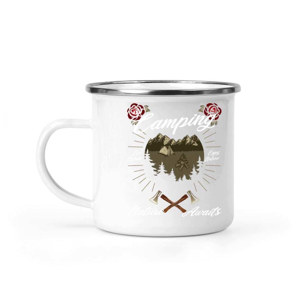 Camping vintage camper Camping Mug