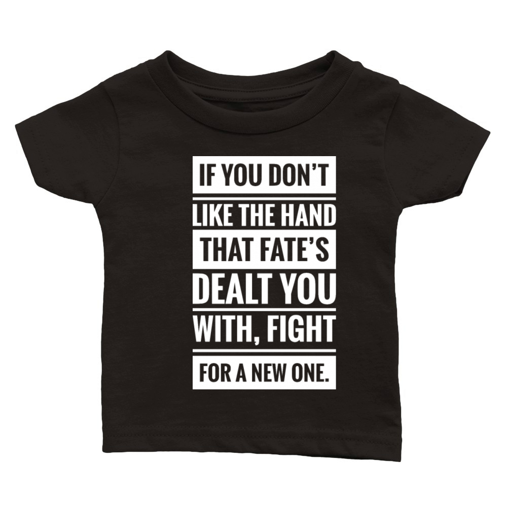 anime quote 2 Classic Baby Crewneck T-shirt