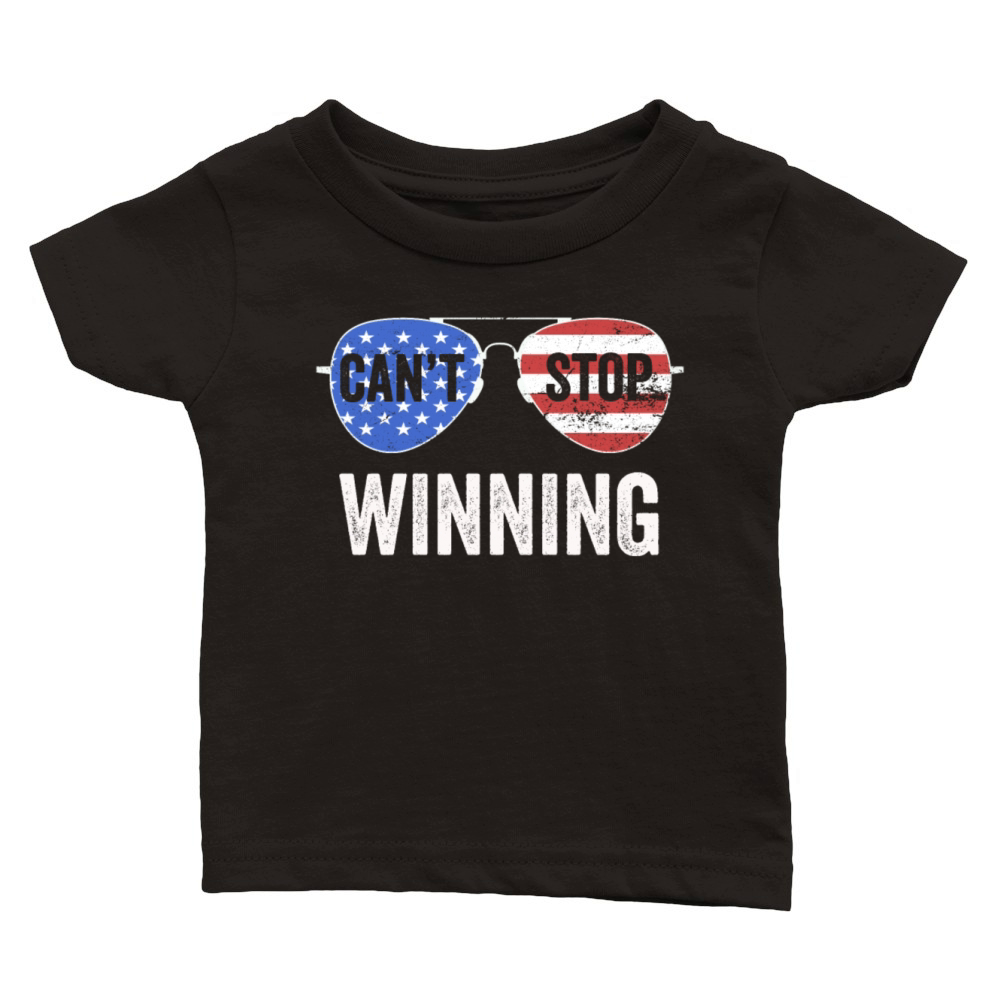 Cant Stop Winning Classic Baby Crewneck T-shirt
