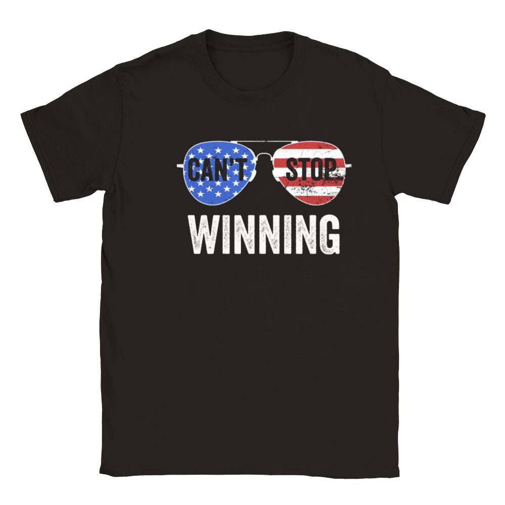 Cant Stop Winning Classic Kids Crewneck T-shirt