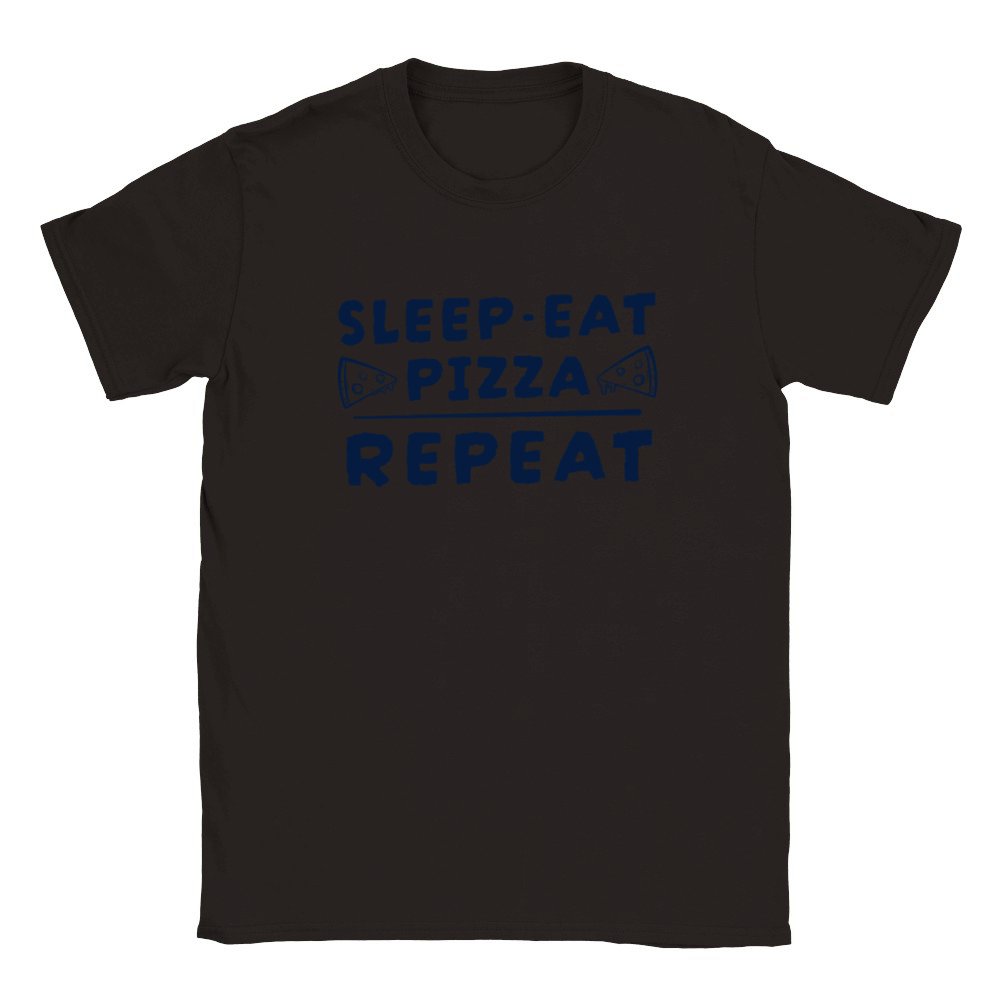 Sleep - Eat Pizza - Repeat Classic Kids Crewneck T-shirt