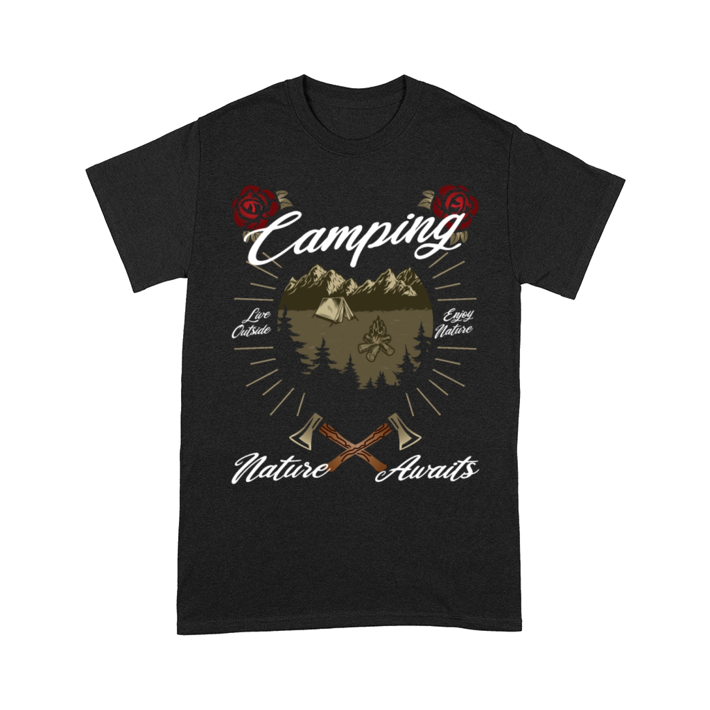 Camping vintage camper Comfort T-shirt