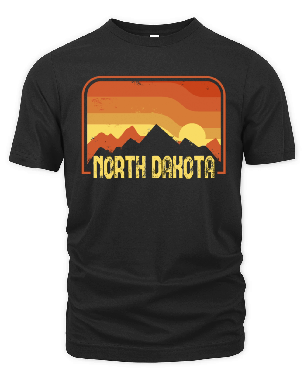 North Dakota Usa Staate Organic Unisex T-shirt