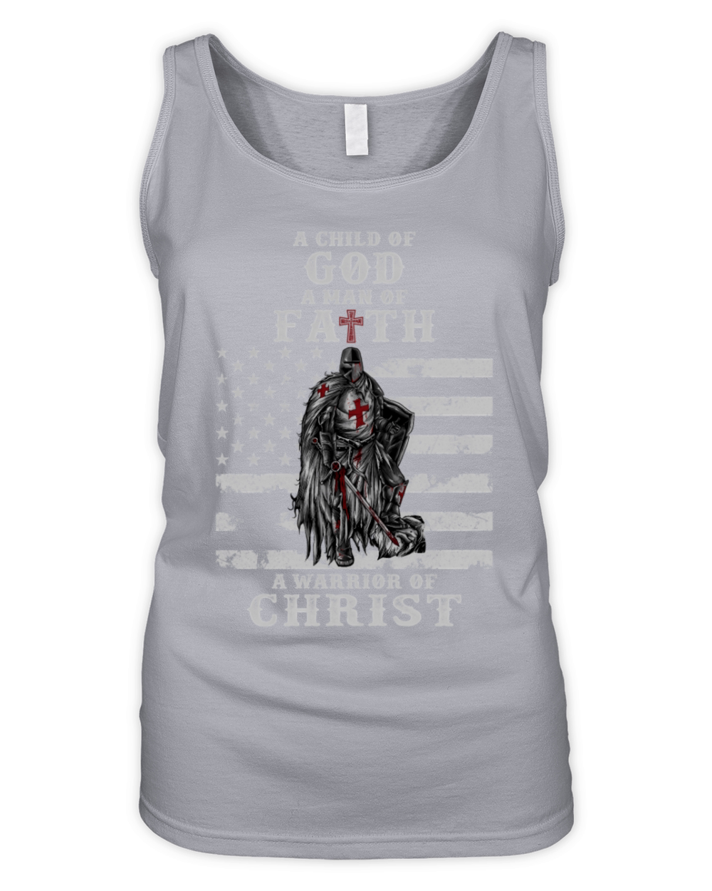 A Child Of God A Of Faith A Warrior Of Christ Organic Women's Tank Top