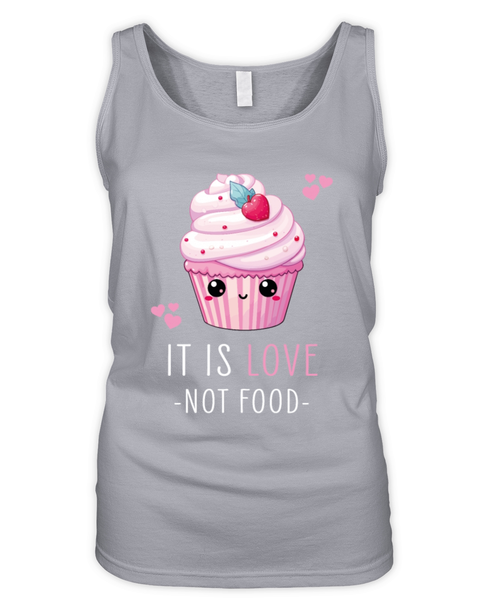 Cupcakes Kawaii Organic Women's Tank Top