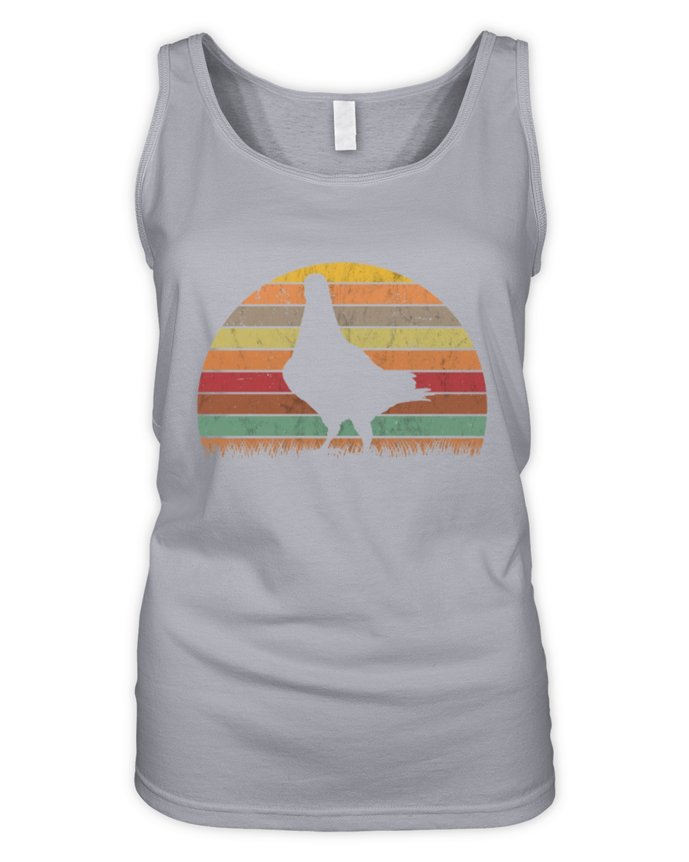 Pigeon Retro Fanciers Vintage Organic Women's Tank Top