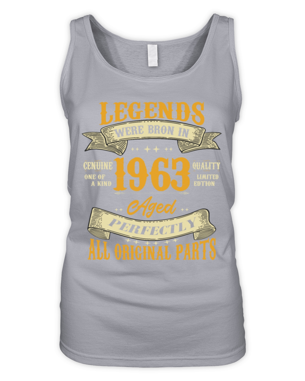Vintage 1963 Organic Women's Tank Top