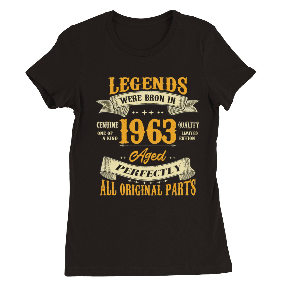 Vintage 1963 Premium Womens Crewneck T-shirt