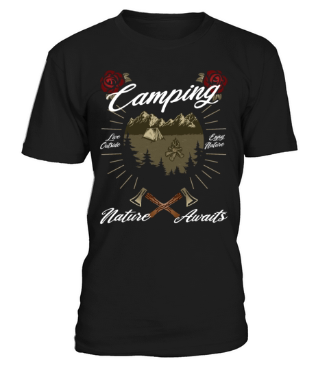 Camping vintage camper T-Shirt Unisex