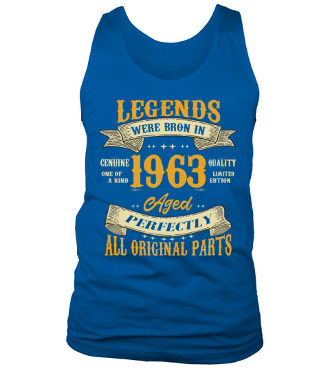 Vintage 1963 Tank Top Unisex