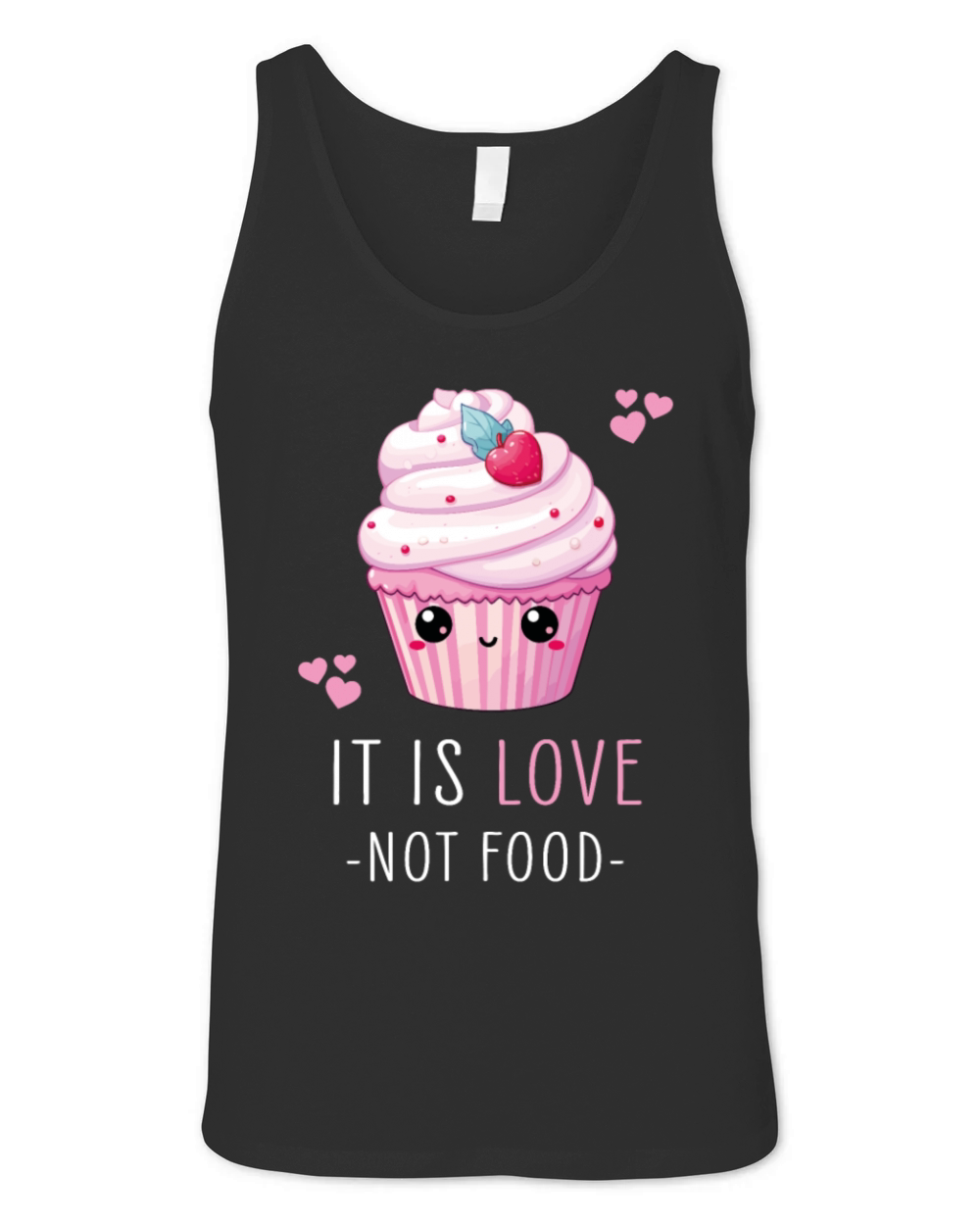Cupcakes Kawaii Unisex Jersey Tank