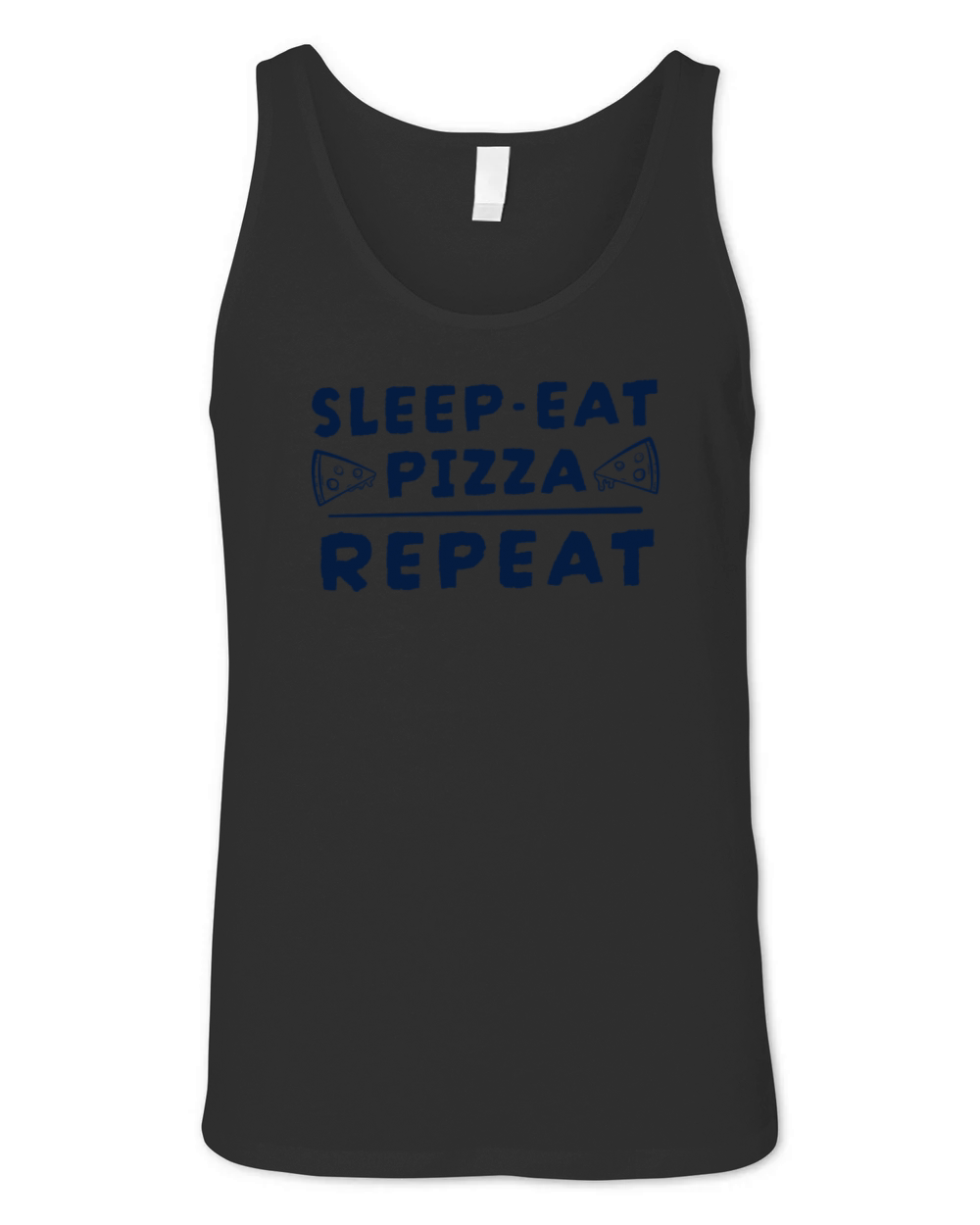 Sleep - Eat Pizza - Repeat Unisex Jersey Tank