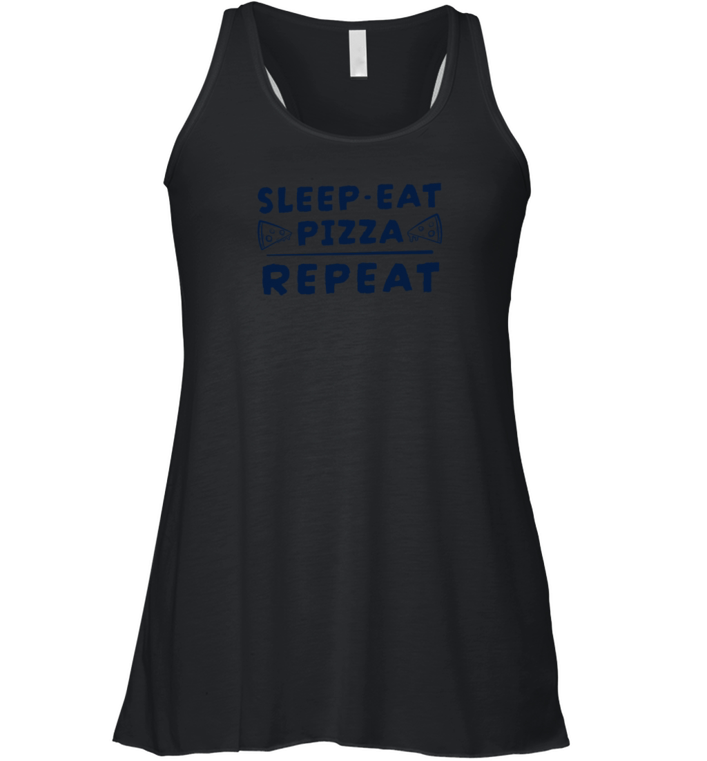 Sleep - Eat Pizza - Repeat Women's Flowy Tank Top