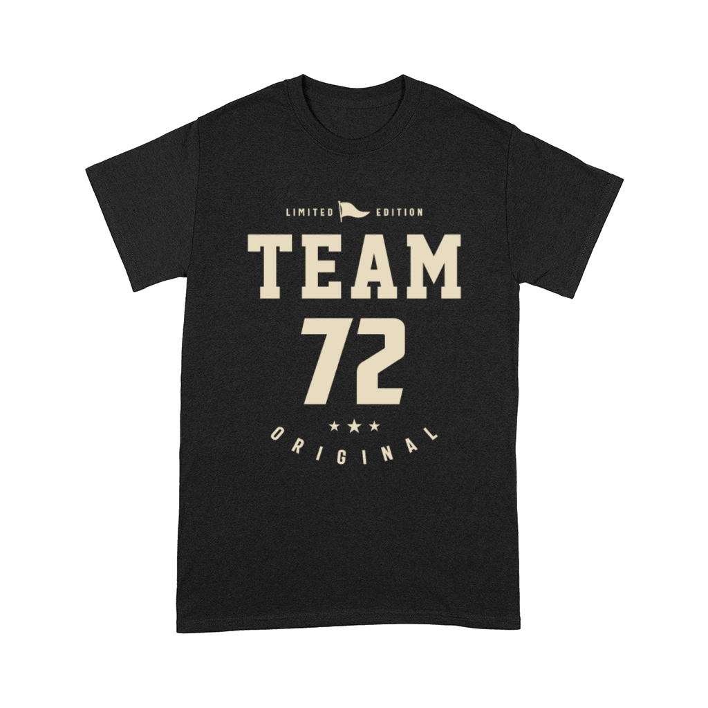72 Years of Pure Awesomeness - 72nd Birthday Comfort T-shirt