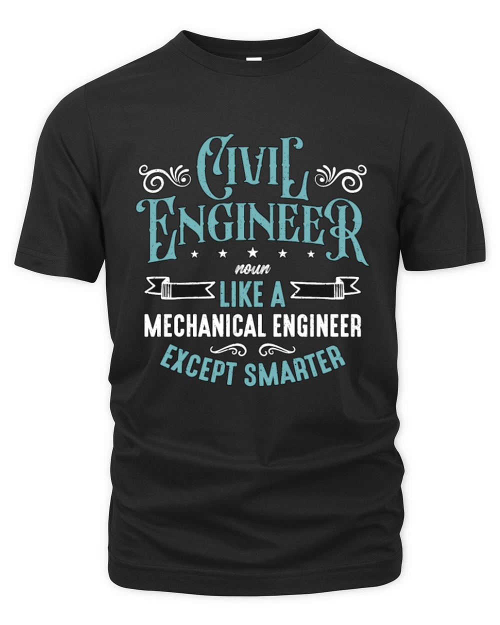 Civil Engineer Noun Like A Mechanical Construction Organic Unisex T-shirt