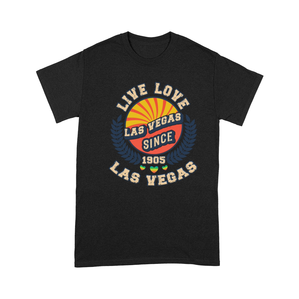 Funy Retro Vintage Las Vegas 1905 graphic design Premium T-shirt