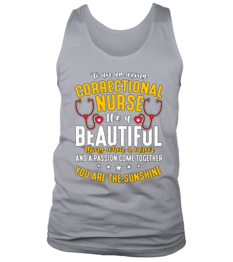 Correctional Nurse To An Amazing Prison Nurse Tank Top Unisex