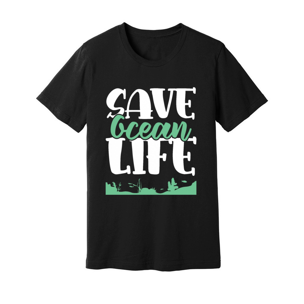 save the ocean life Unisex Jersey Tee