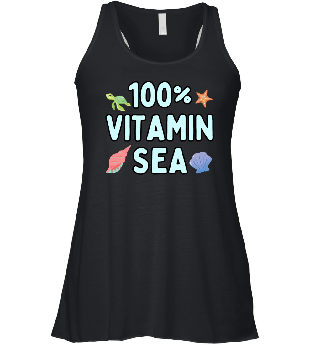 100 Percent Vitamin Sea Women's Flowy Tank Top