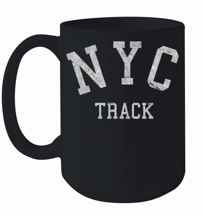 Nyc Track Vintage Ceramic Mug
