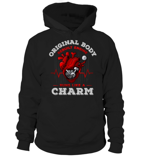 Heart Bypass I Original Body Rebuilt Engine Run Li Hoodie Unisex