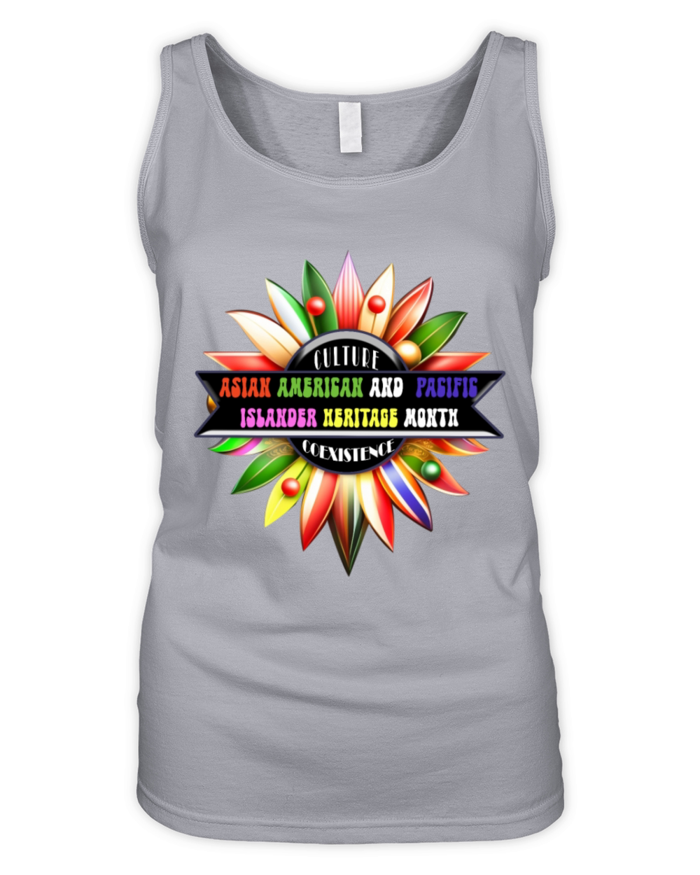 Asian American and Pacific islander heritage month Organic Women's Tank Top