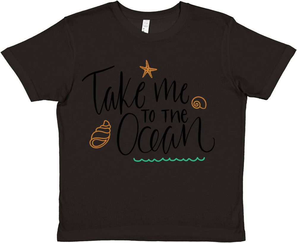 Take me to the ocean 2023 Premium Kids Crewneck T-shirt