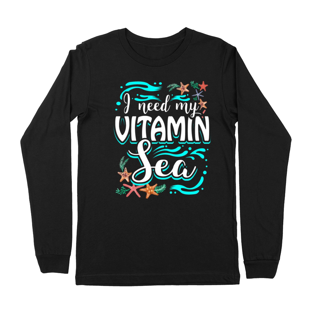 I Need My Vitamin Sea Premium Long Sleeve