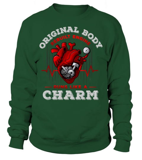 Heart Bypass I Original Body Rebuilt Engine Run Li Sweatshirt Unisex