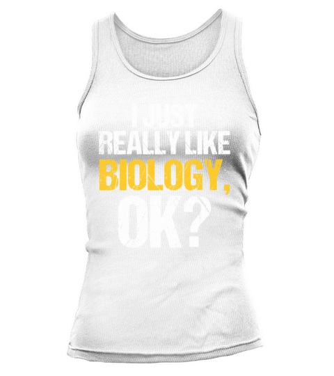 Biology Gift Biologist Tank top Woman
