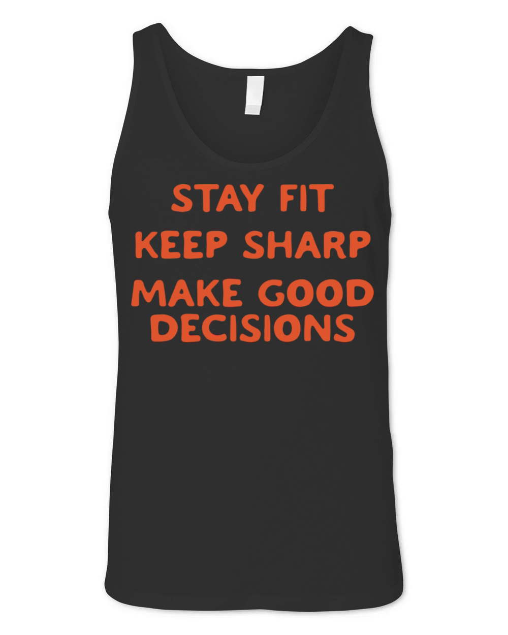 Keep Sharp Unisex Jersey Tank