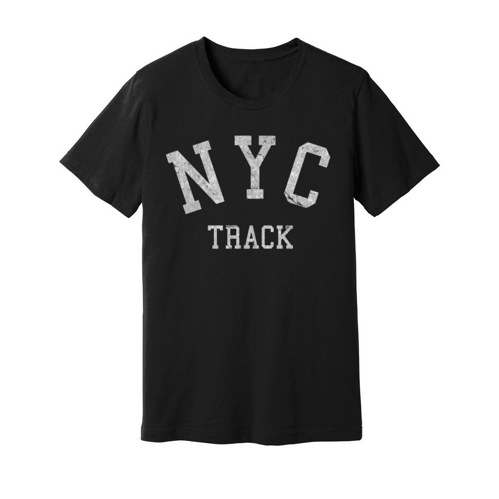 Nyc Track Vintage Unisex Jersey Tee