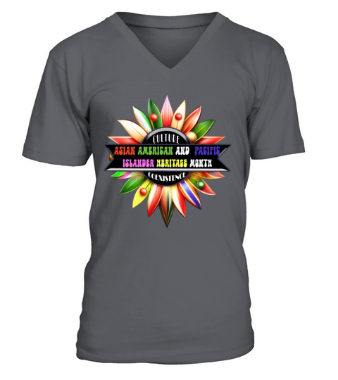 Asian American and Pacific islander heritage month V-Neck T-shirt