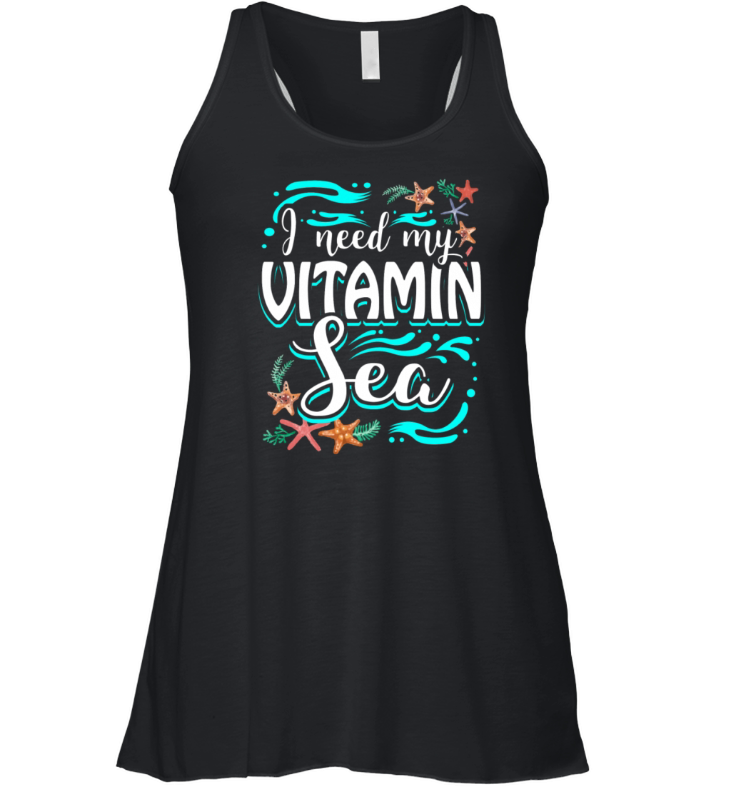 I Need My Vitamin Sea Women's Flowy Tank Top