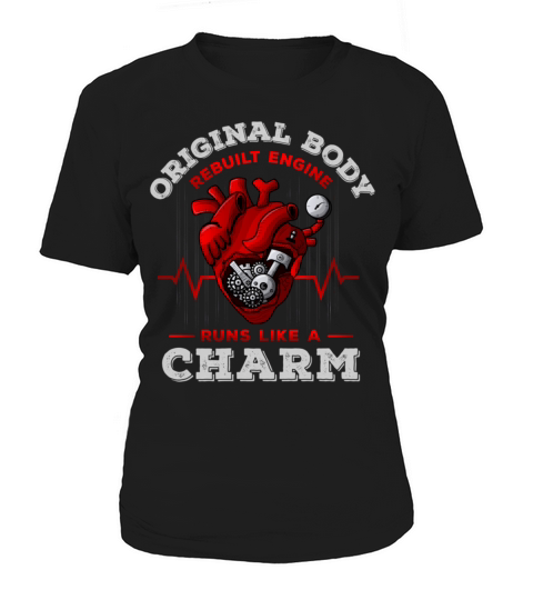 Heart Bypass I Original Body Rebuilt Engine Run Li Women's T-Shirt