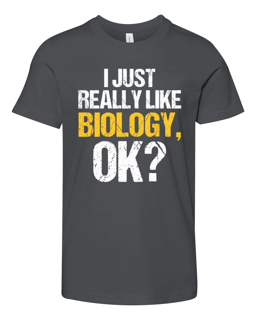 Biology Gift Biologist Youth Unisex Jersey Tee