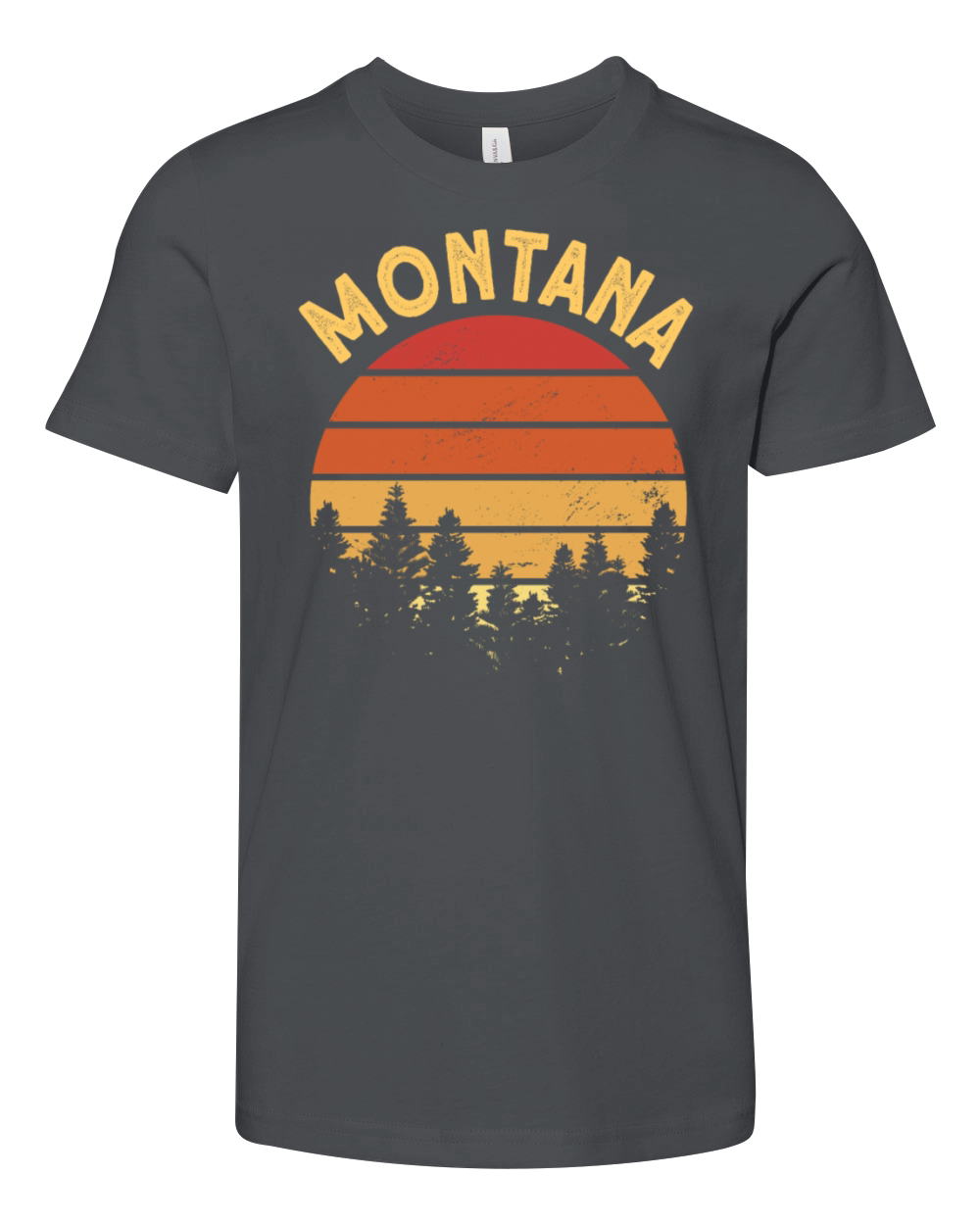 Montana Usa Staate Youth Unisex Jersey Tee