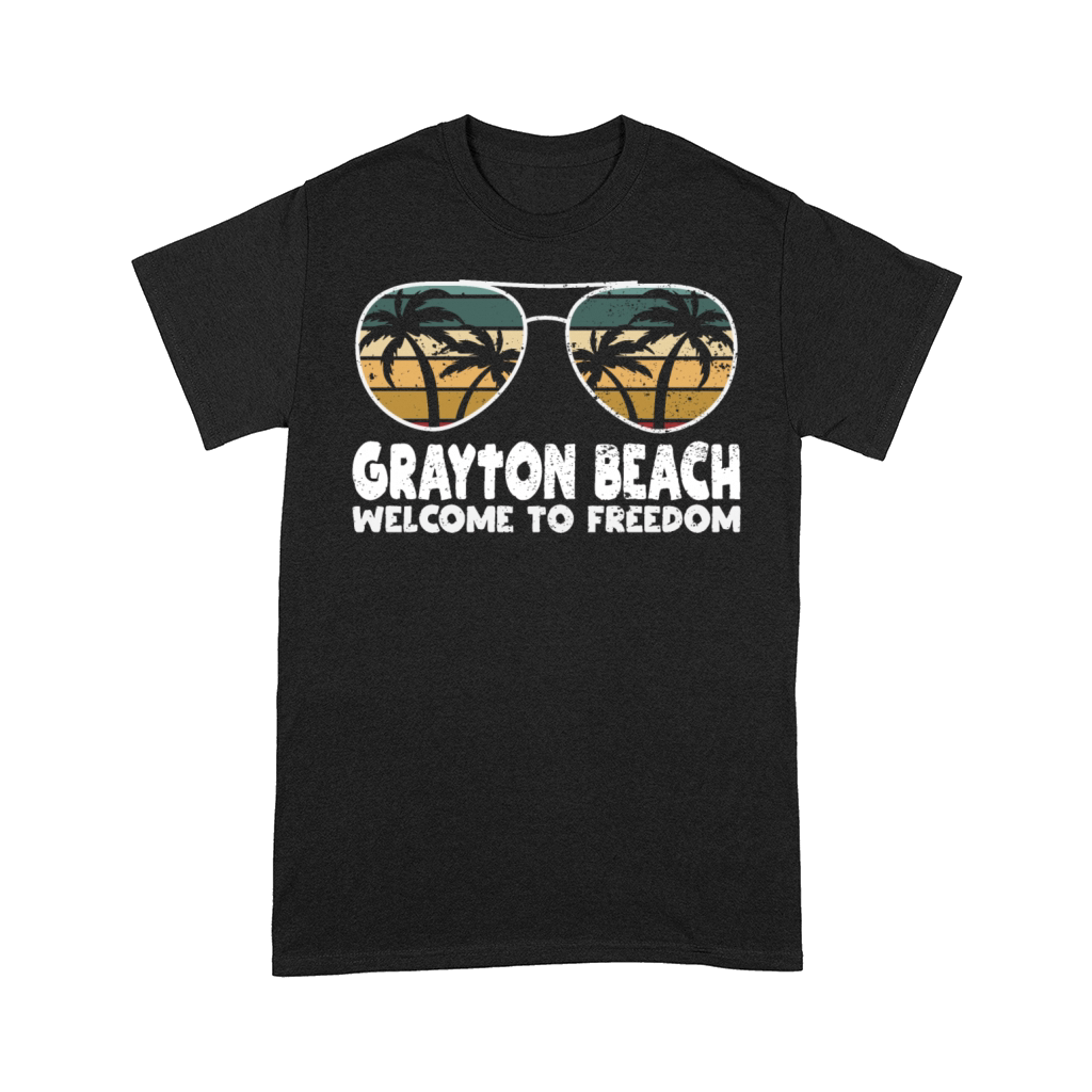 Grayton Beach Welcome to Freedom Vacation Sayings Comfort T-shirt