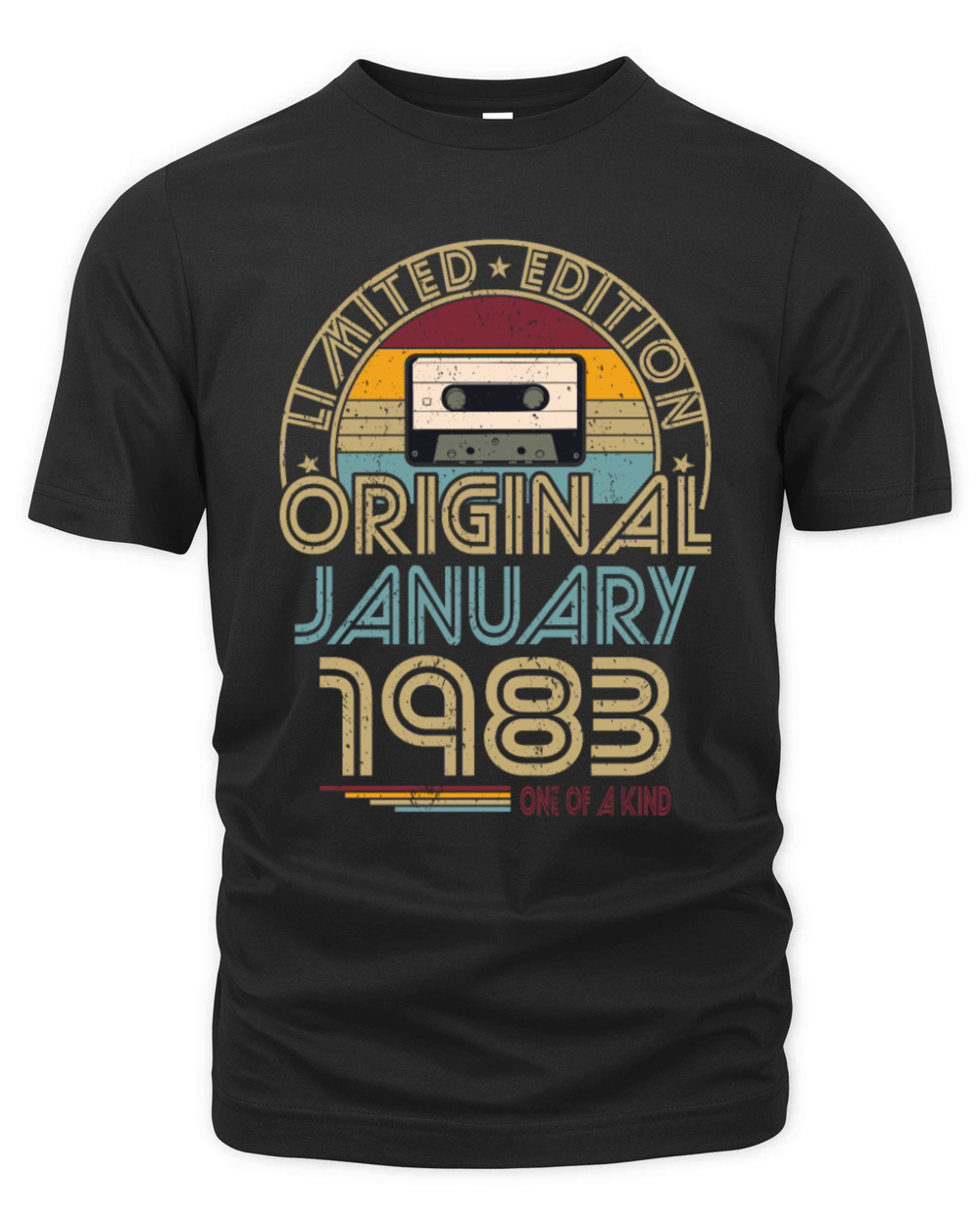 40th birthday january 1983 original 1983 Organic Unisex T-shirt