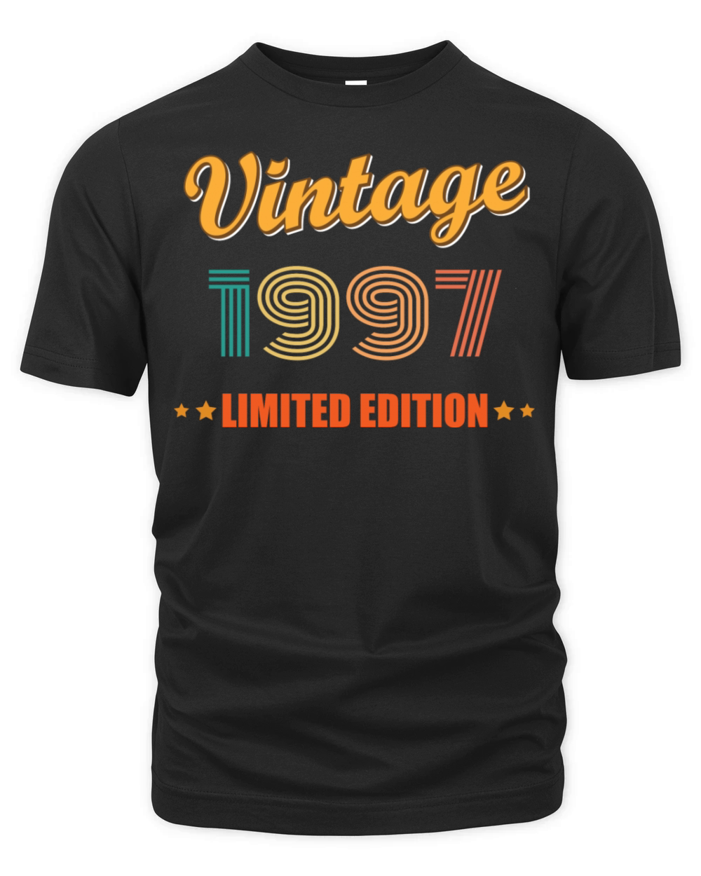 Vintage 1997 Limited Edition Birthday Idea Organic Unisex T-shirt