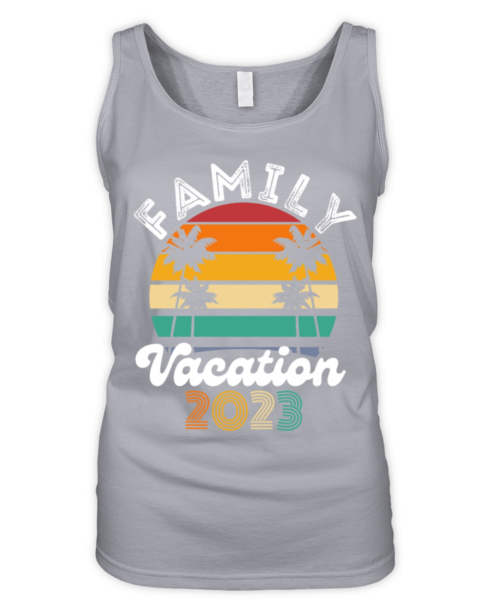 Family Vacation 2023 Beach Matching Summer 2023 Organic Women's Tank Top