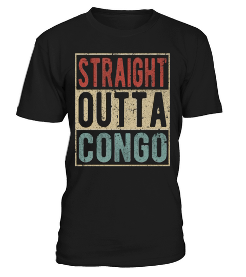 Straight outta Congo T-Shirt Unisex