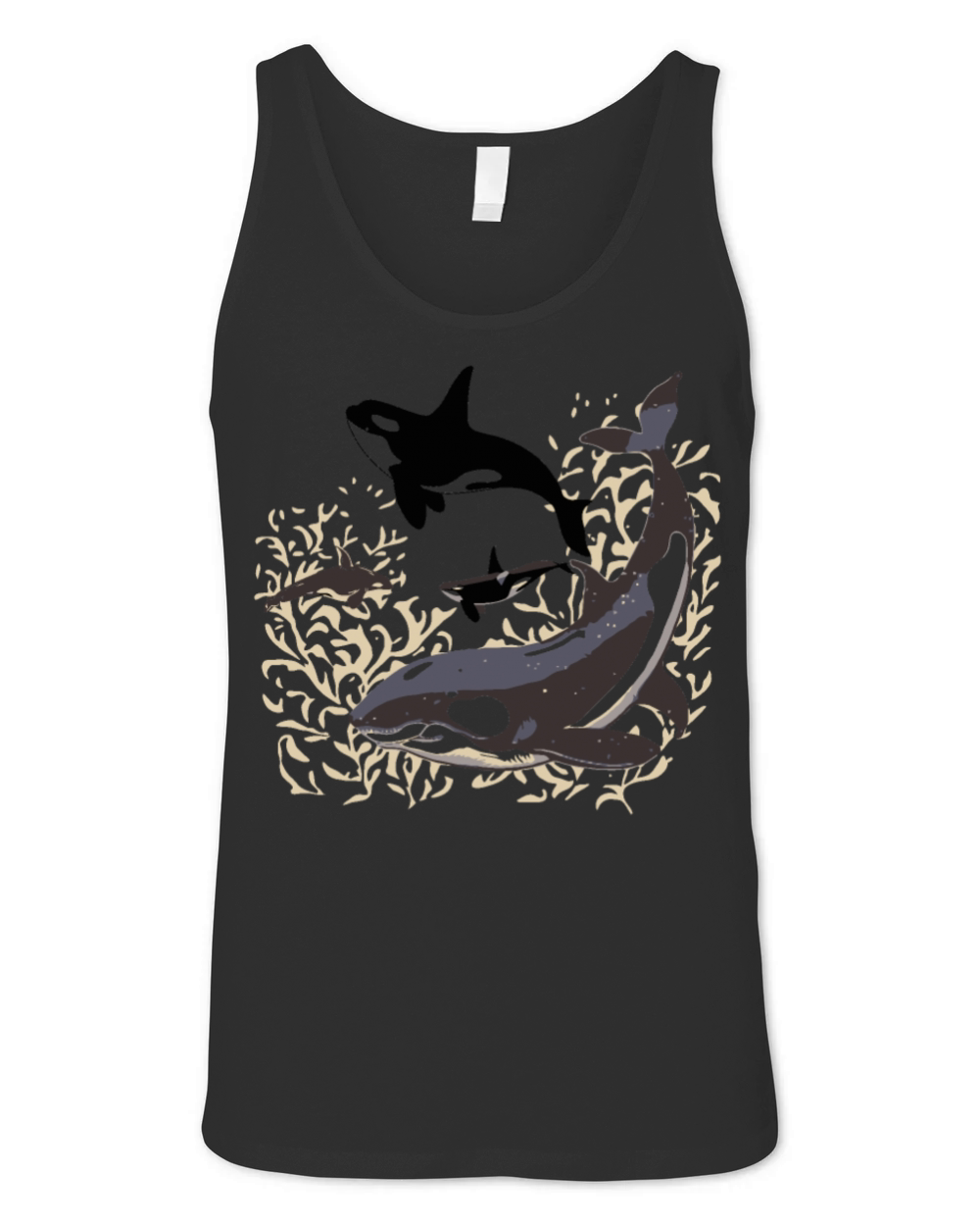 Life Is Better With Orcas Unisex Jersey Tank