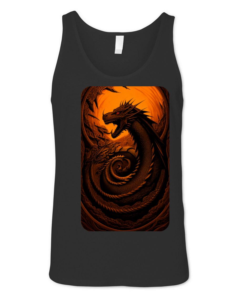 Sun Breather Vintage Art by Dreamscape Shirts Unisex Jersey Tank