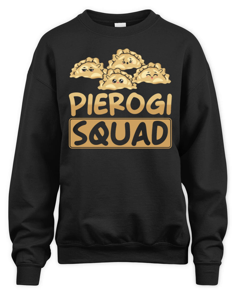 Pierogi Dumbling Food Unisex Premium Crewneck Sweatshirt