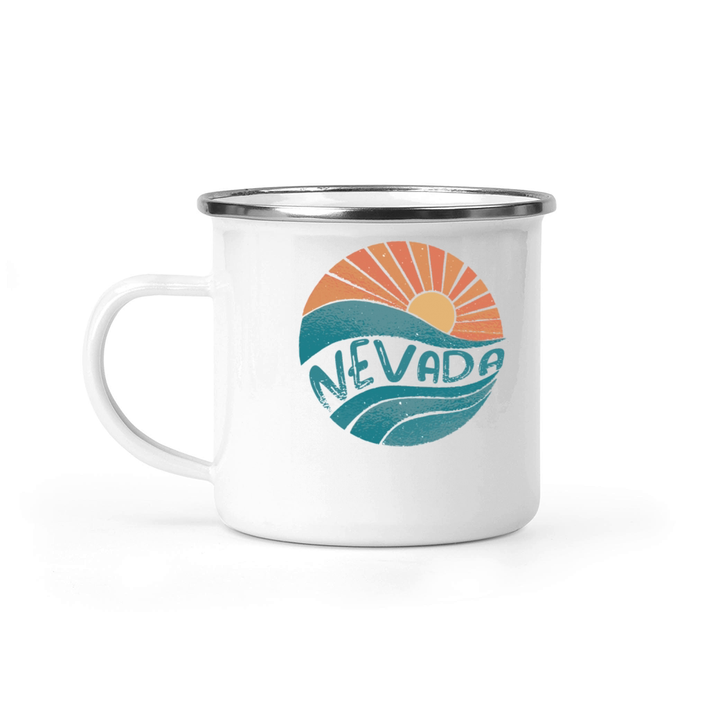 Nevada Usa Staate Camping Mug